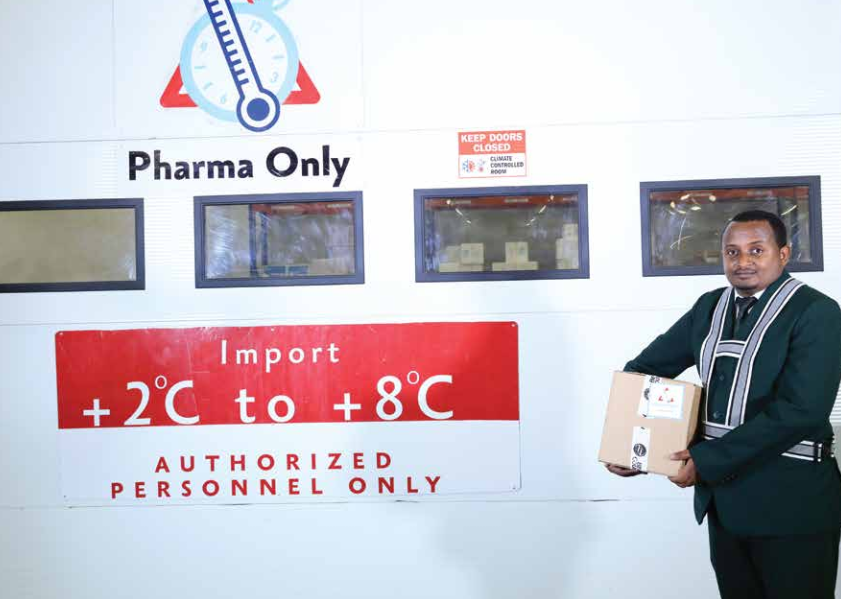Ethiopian cargo pharma wing